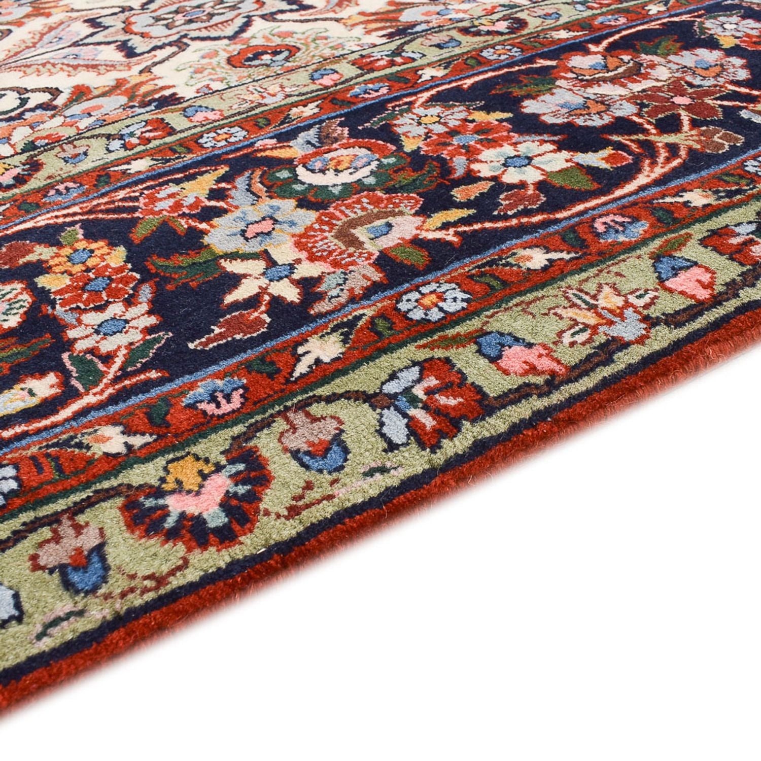 Tapis persan - Bidjar - 287 x 206 cm - rouille