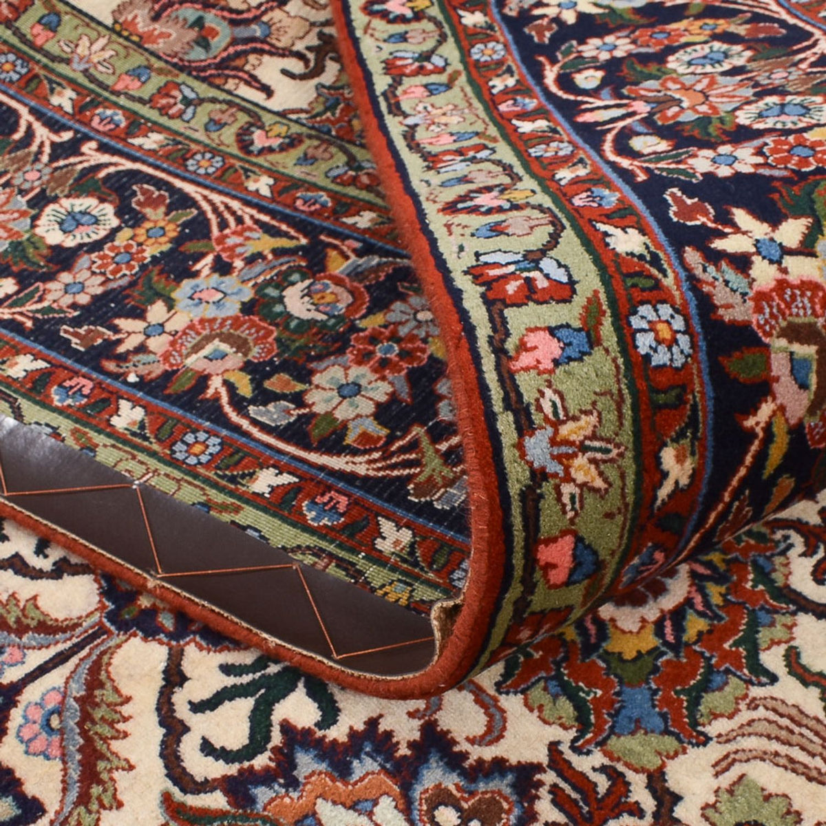 Tapis persan - Bidjar - 287 x 206 cm - rouille