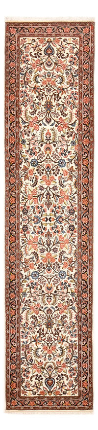 Tapis de couloir Tapis persan - Bidjar - 328 x 73 cm - beige