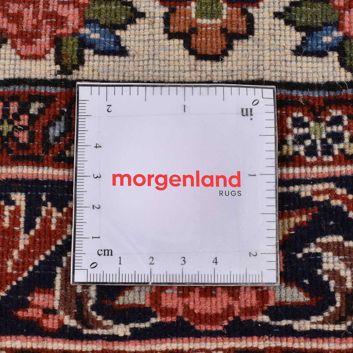 Tapis de couloir Tapis persan - Bidjar - 328 x 73 cm - beige