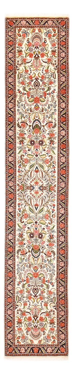 Tapis de couloir Tapis persan - Bidjar - 317 x 60 cm - beige