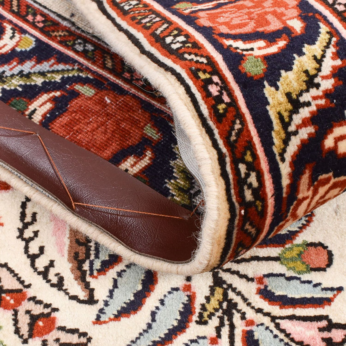 Tapis de couloir Tapis persan - Bidjar - 317 x 60 cm - beige