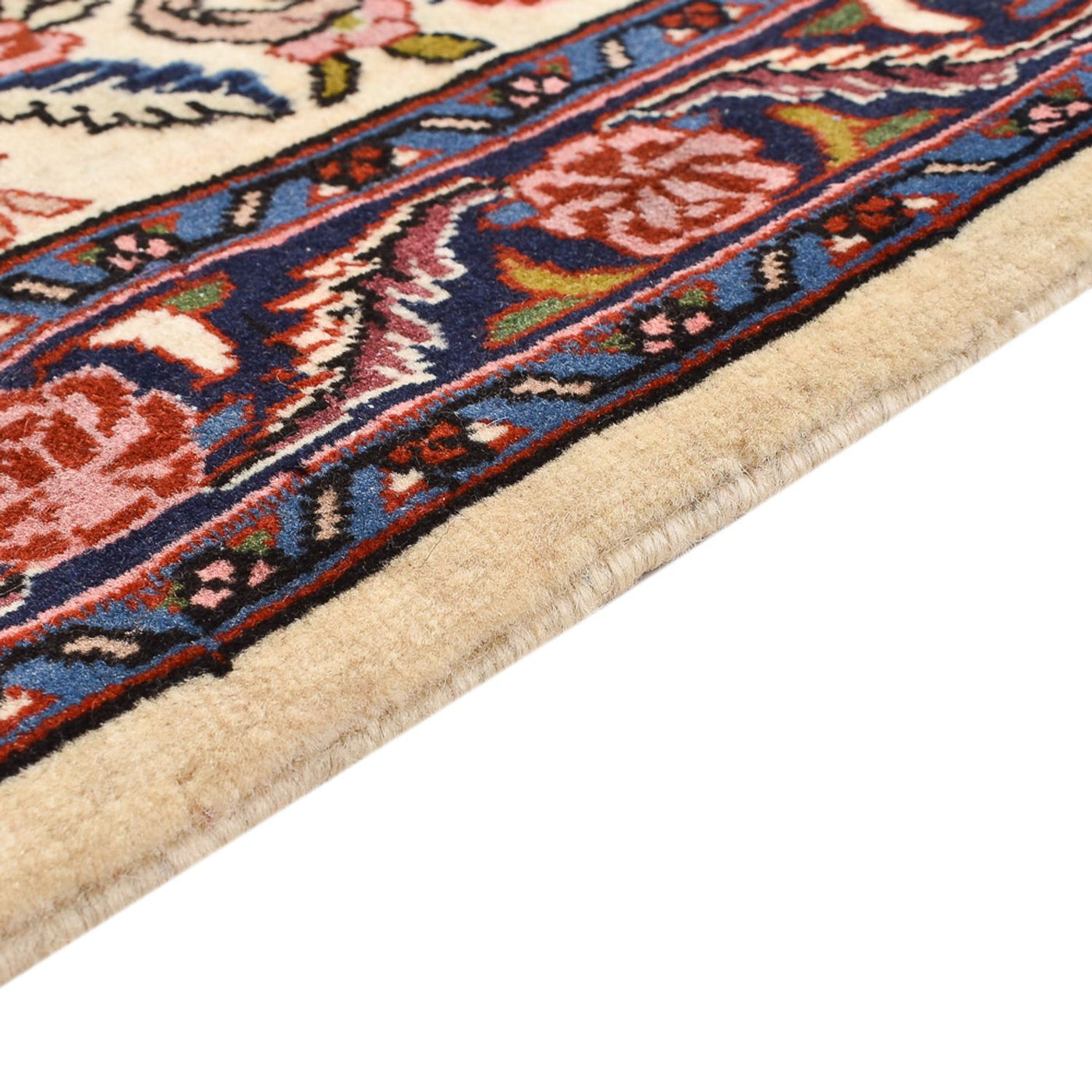 Tapis de couloir Tapis persan - Bidjar - 280 x 62 cm - beige