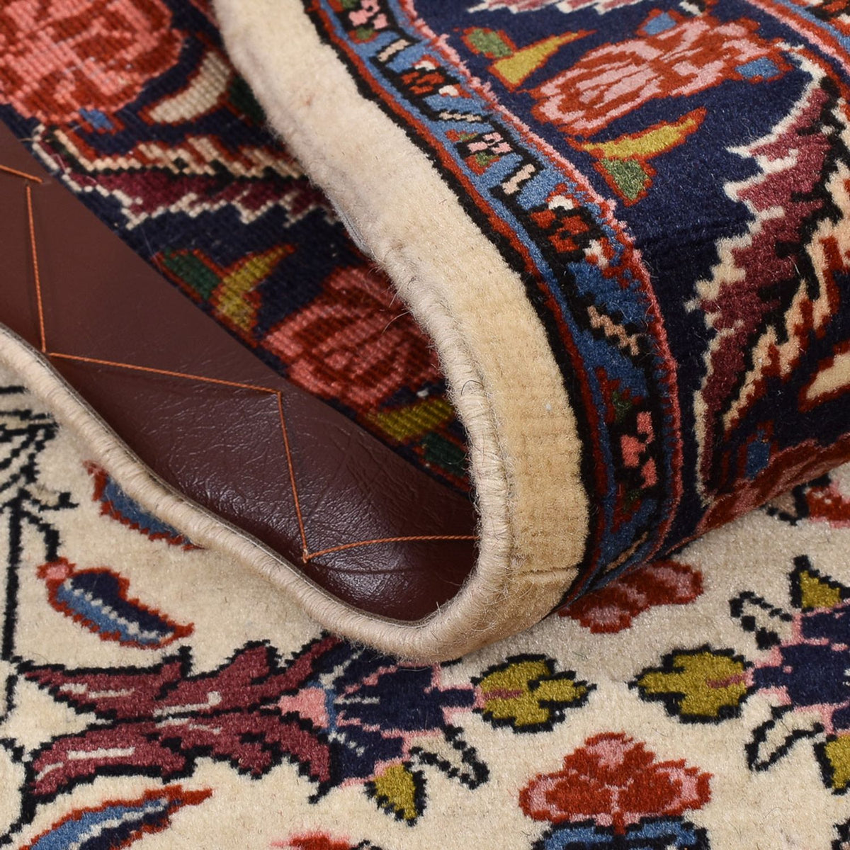 Tapis de couloir Tapis persan - Bidjar - 280 x 62 cm - beige