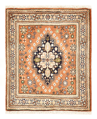Tapis Gabbeh - Persan Kashkuli - 61 x 54 cm - rouge clair