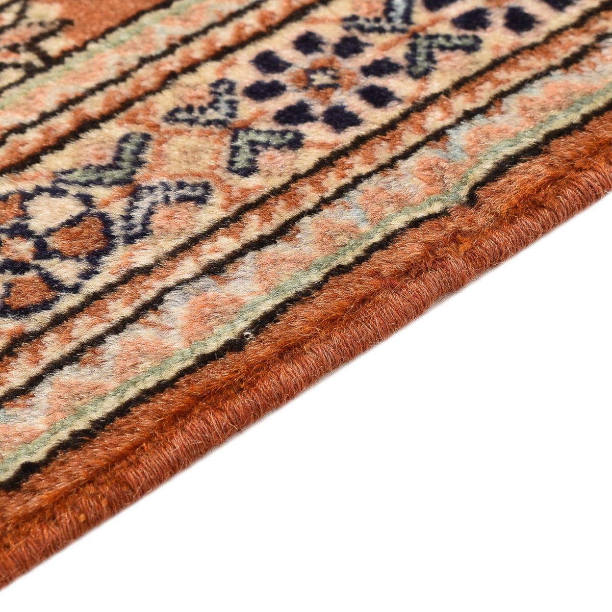 Tapis Gabbeh - Persan Kashkuli - 61 x 54 cm - rouge clair