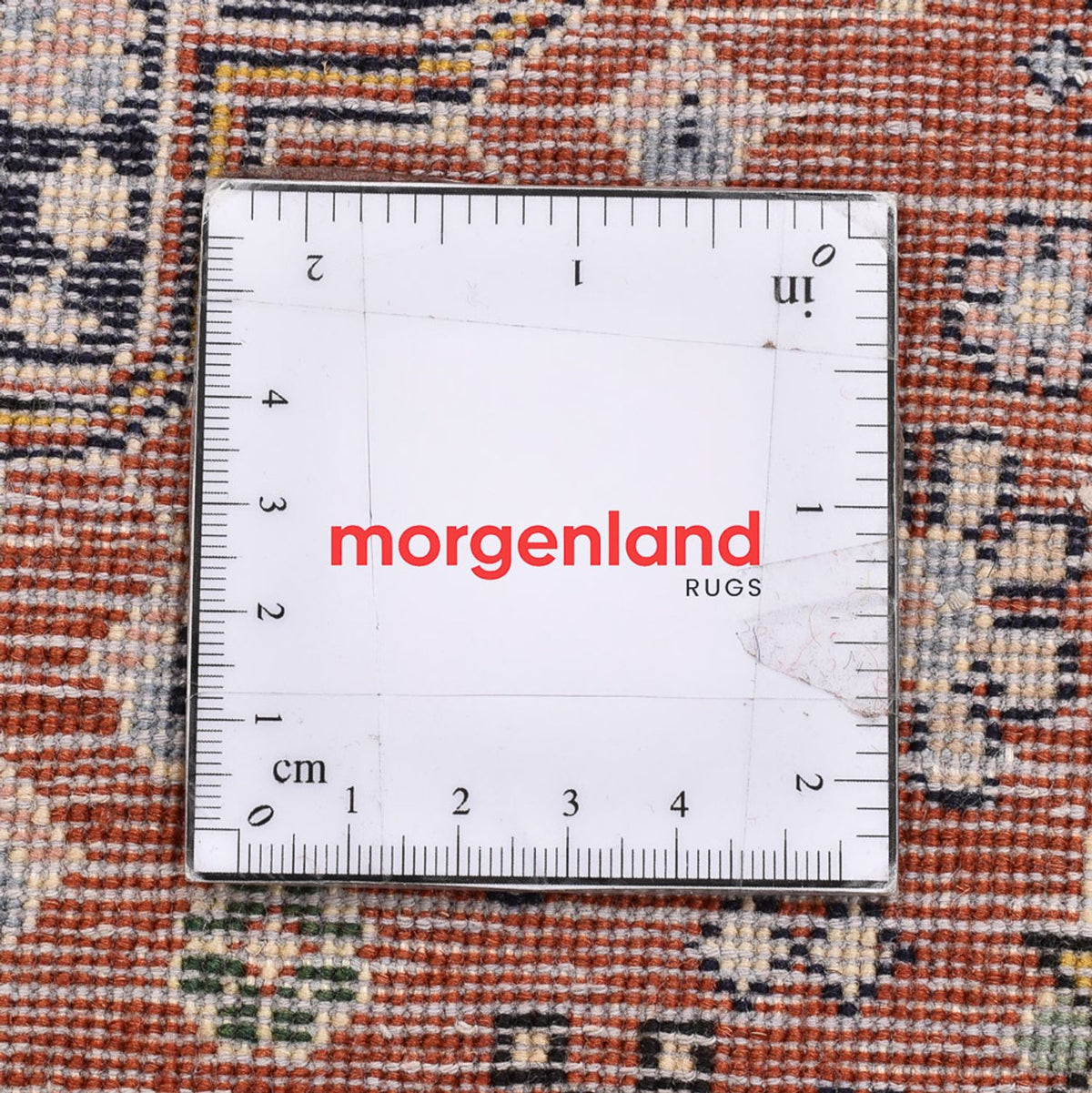 Tapis Gabbeh - Persan Kashkuli - 61 x 54 cm - rouge clair