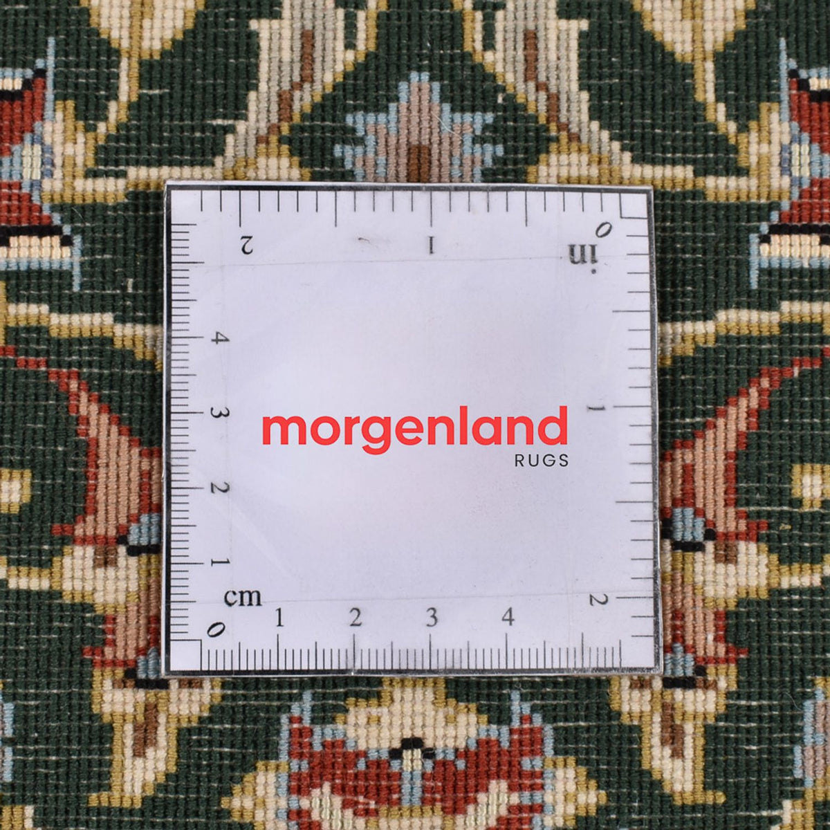 Tapis de couloir Tapis persan - Ghom - Royal - 202 x 56 cm - bleu foncé