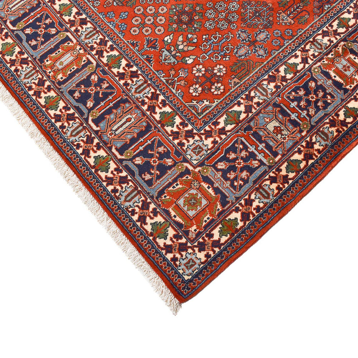Tapis persan - Nomadic - 298 x 200 cm - rouge