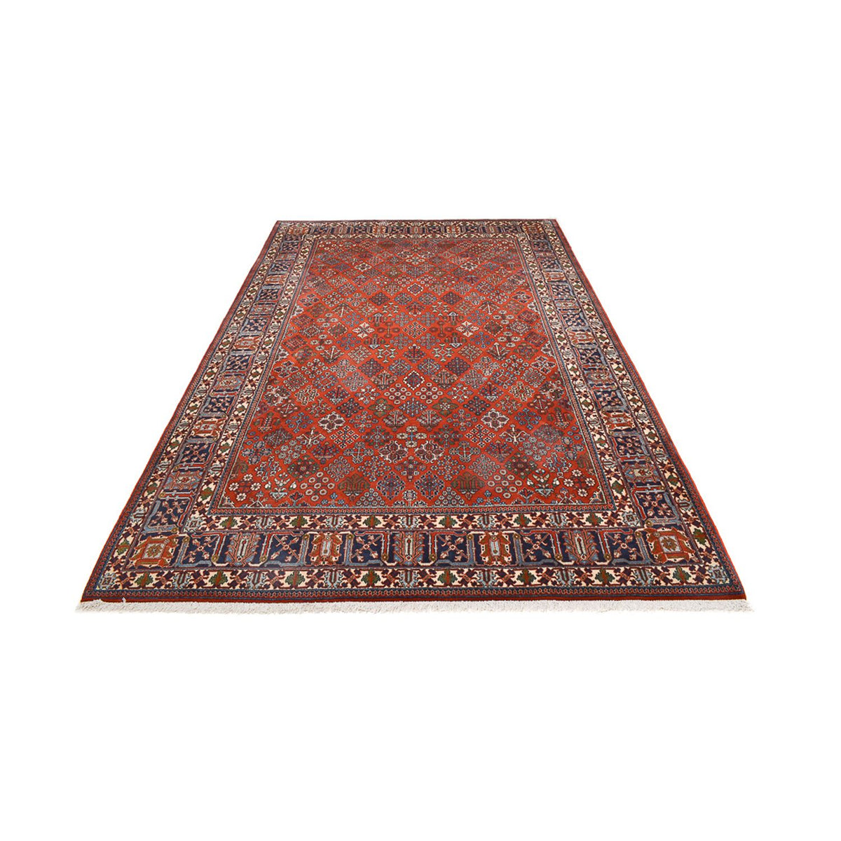 Tapis persan - Nomadic - 298 x 200 cm - rouge