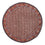 Tapis persan - Bidjar ronde  - 153 x 153 cm - rouge clair