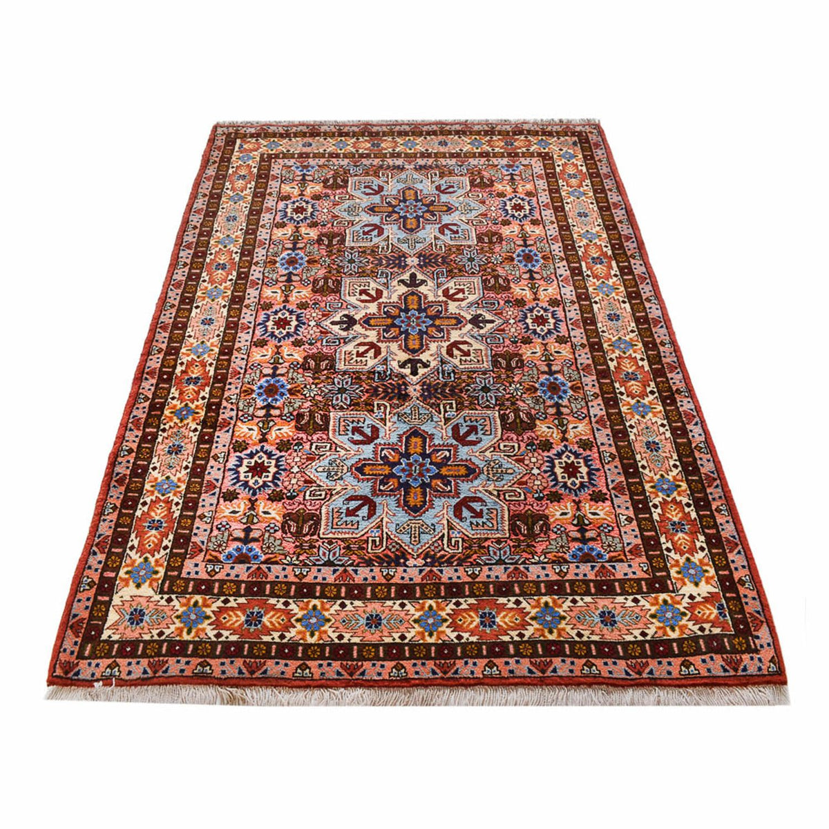 Tapis persan - Bidjar - 207 x 132 cm - multicolore