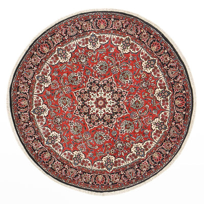 Tapis persan - Bidjar ronde  - 150 x 150 cm - rouge