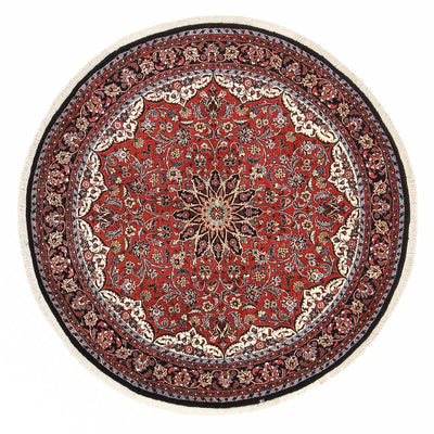 Tapis persan - Bidjar ronde  - 150 x 150 cm - rouge
