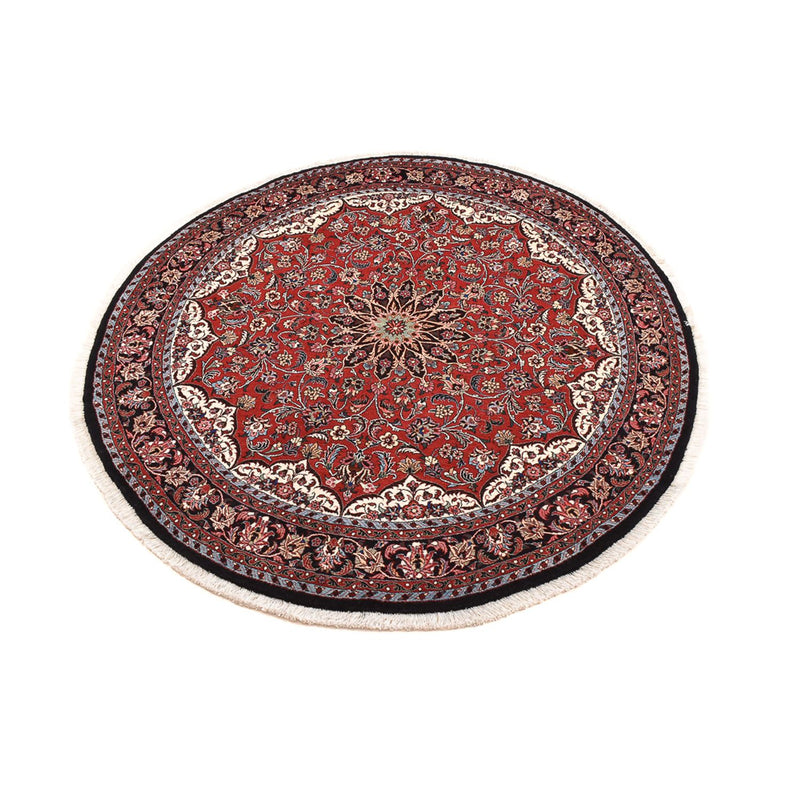 Tapis persan - Bidjar ronde  - 150 x 150 cm - rouge