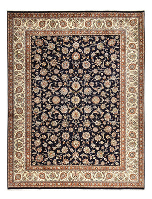 Tapis persan - Classique - Royal - 389 x 300 cm - bleu foncé