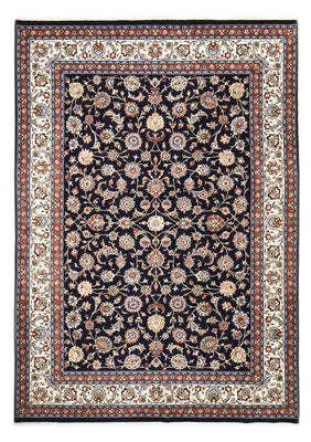 Tapis persan - Classique - Royal - 346 x 246 cm - bleu foncé