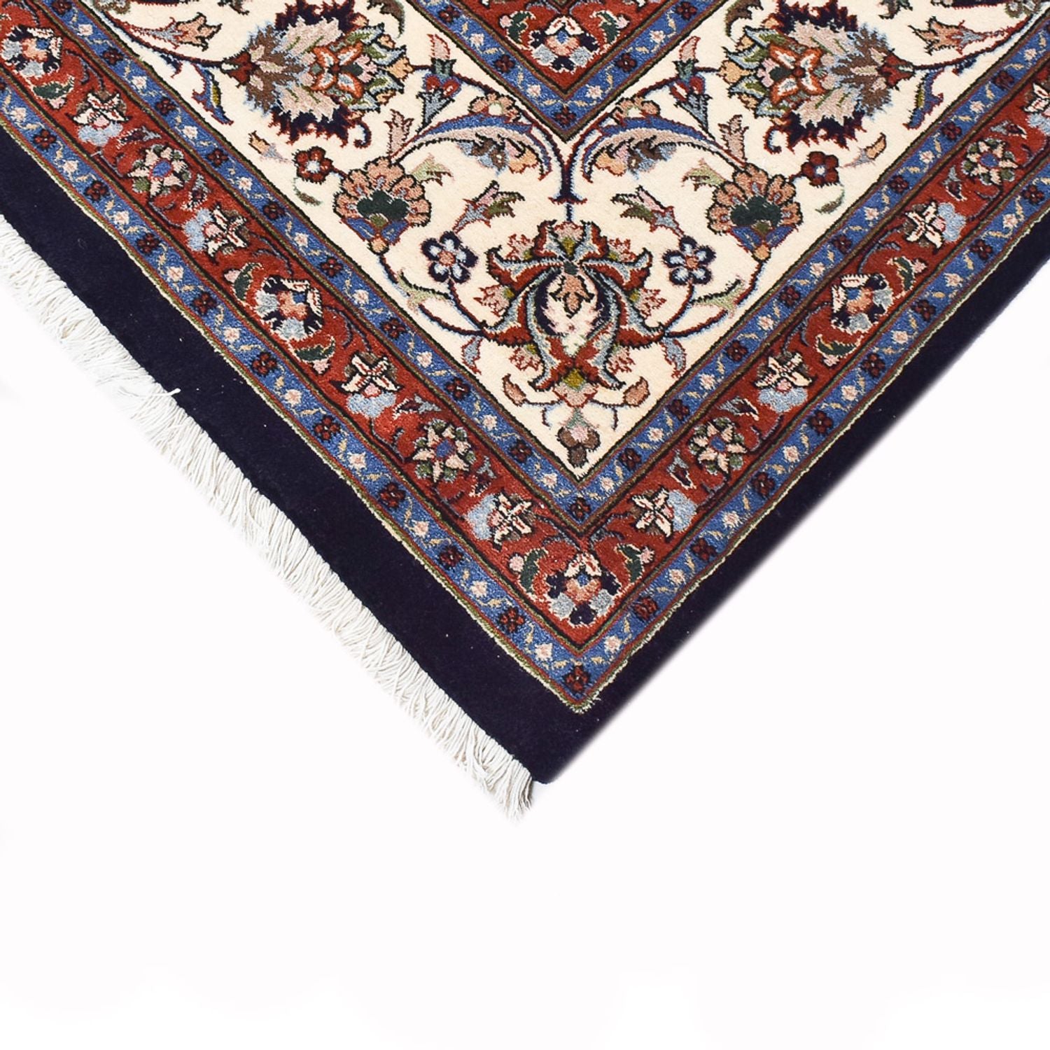 Tapis persan - Classique - Royal - 346 x 246 cm - bleu foncé