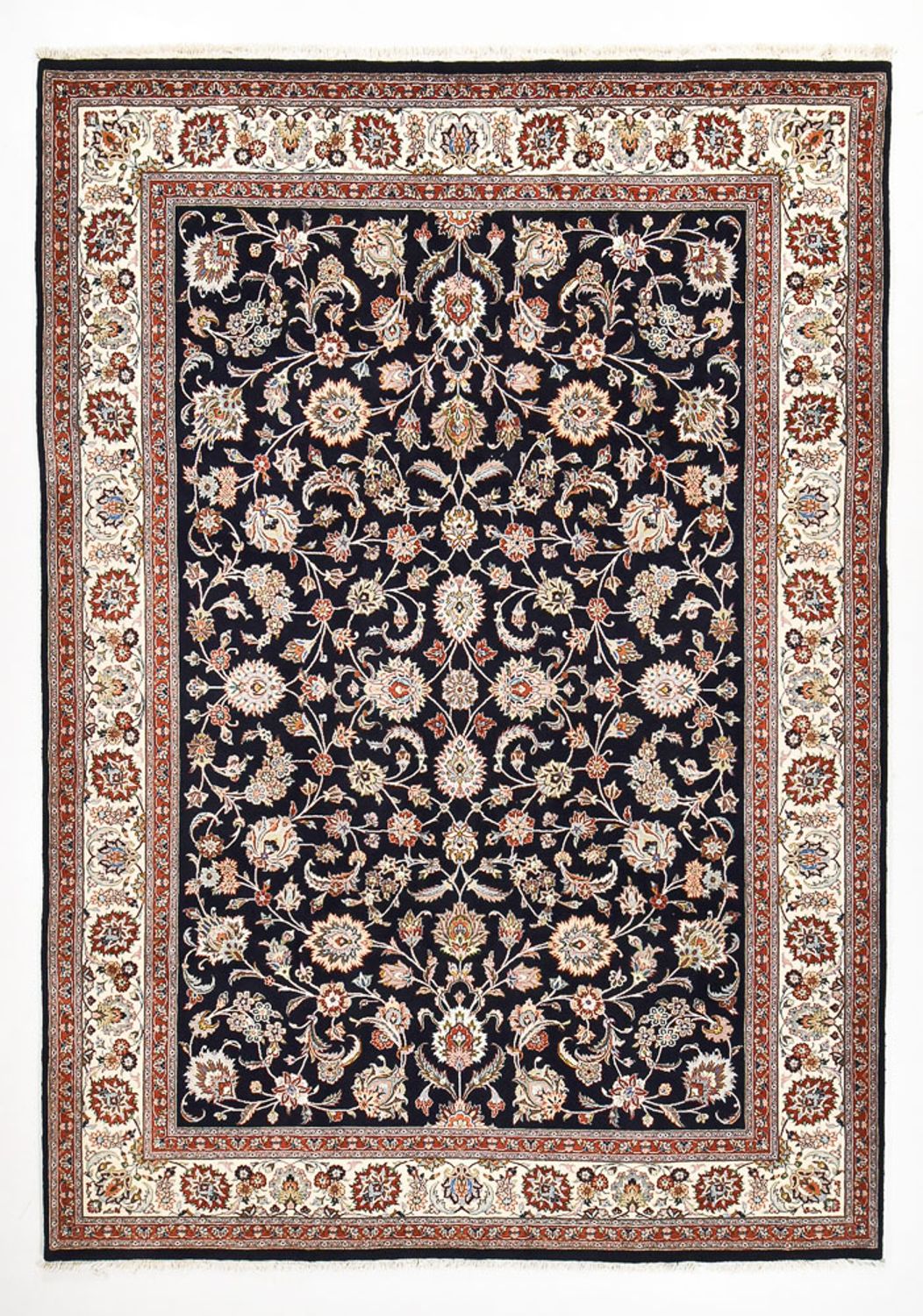 Tapis persan - Classique - Royal - 350 x 248 cm - bleu foncé