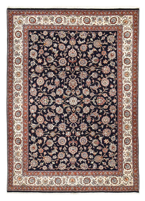 Tapis persan - Classique - Royal - 347 x 248 cm - bleu foncé