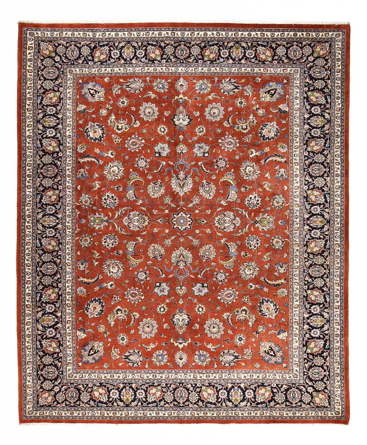Tapis persan - Classique - Royal - 376 x 303 cm - rouge