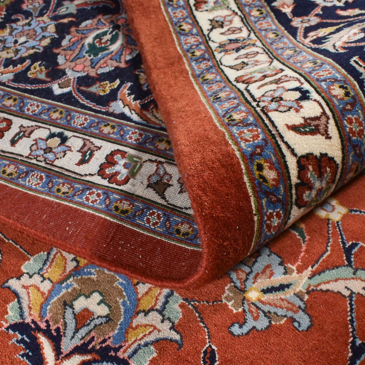 Tapis persan - Classique - Royal - 376 x 303 cm - rouge