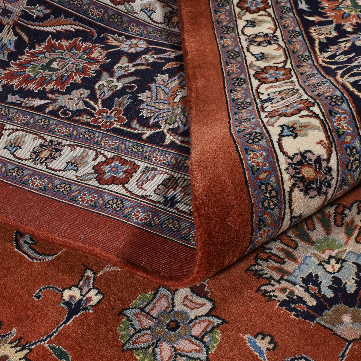 Tapis persan - Classique - Royal - 412 x 305 cm - rouge