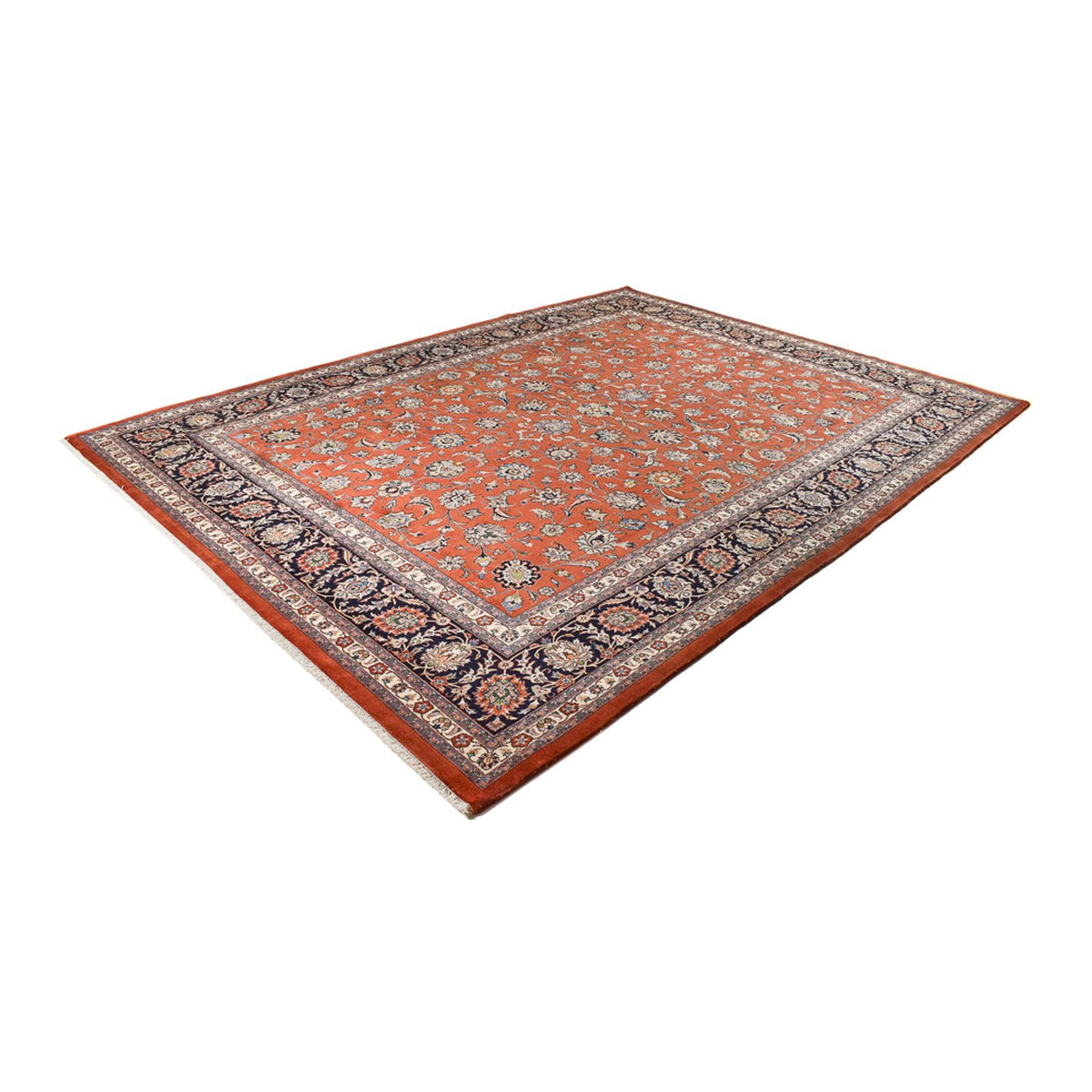 Tapis persan - Classique - Royal - 412 x 305 cm - rouge