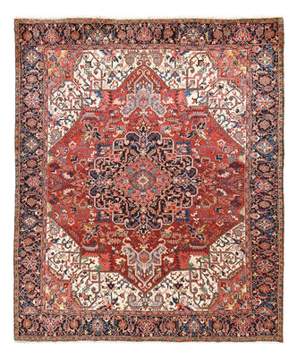 Tapis persan - Nomadic originale  - 368 x 302 cm - rouge