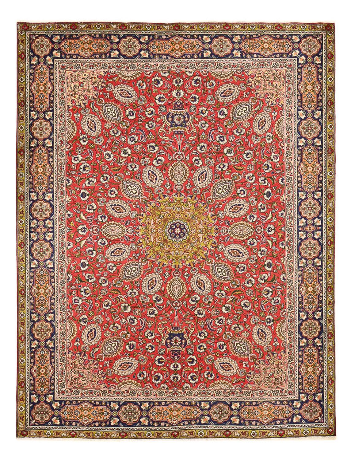 Tapis persan - Tabriz - Royal - 345 x 261 cm - rouge