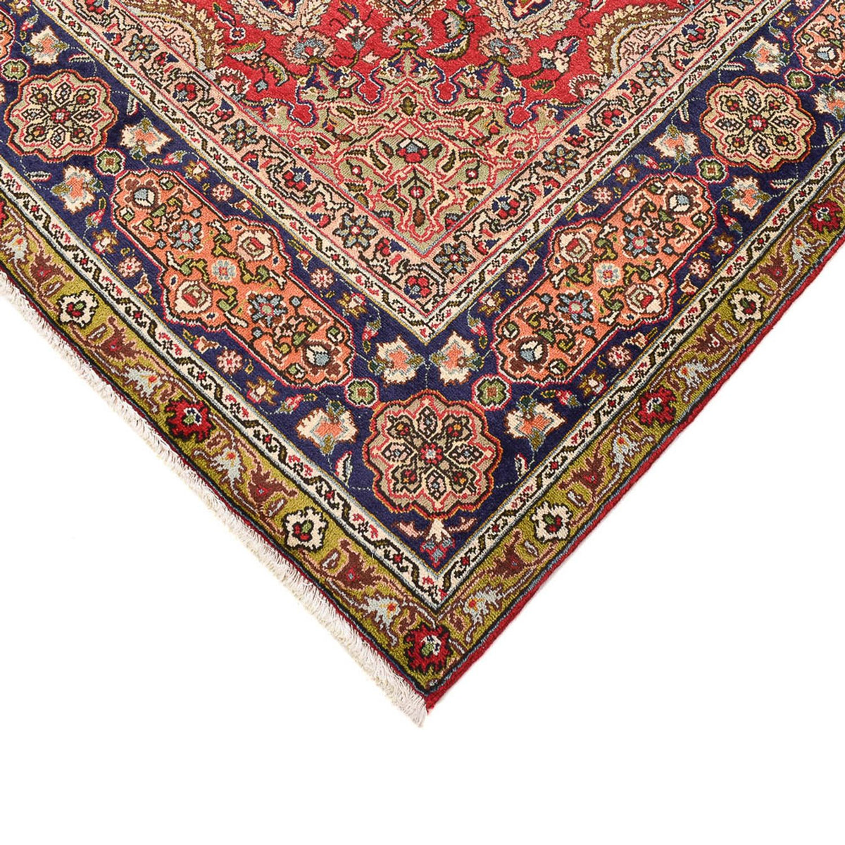 Tapis persan - Tabriz - Royal - 345 x 261 cm - rouge