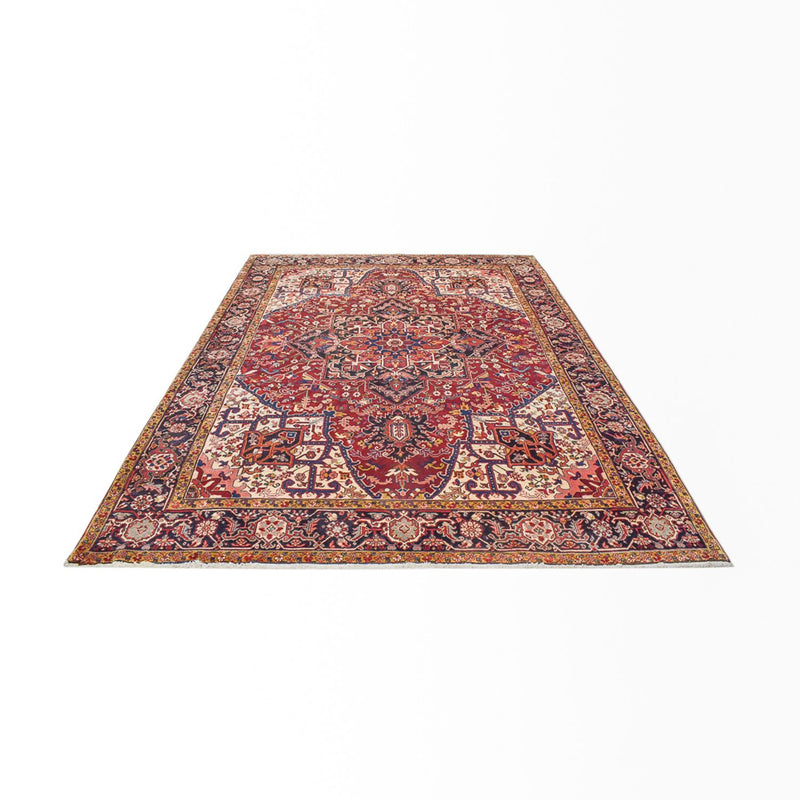Tapis persan - Nomadic - 335 x 255 cm - rouge bordeaux