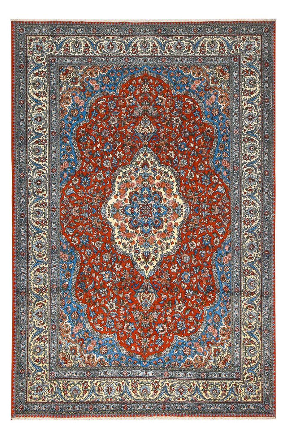 Tapis persan - Nomadic - 300 x 203 cm - rouge