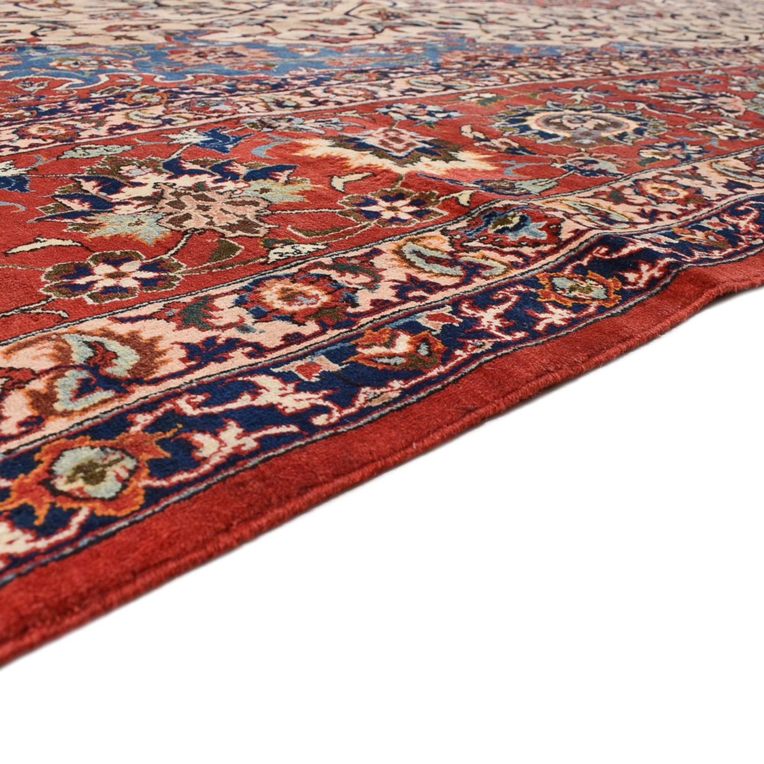Tapis persan - Isfahan - Premium - 518 x 314 cm - crème