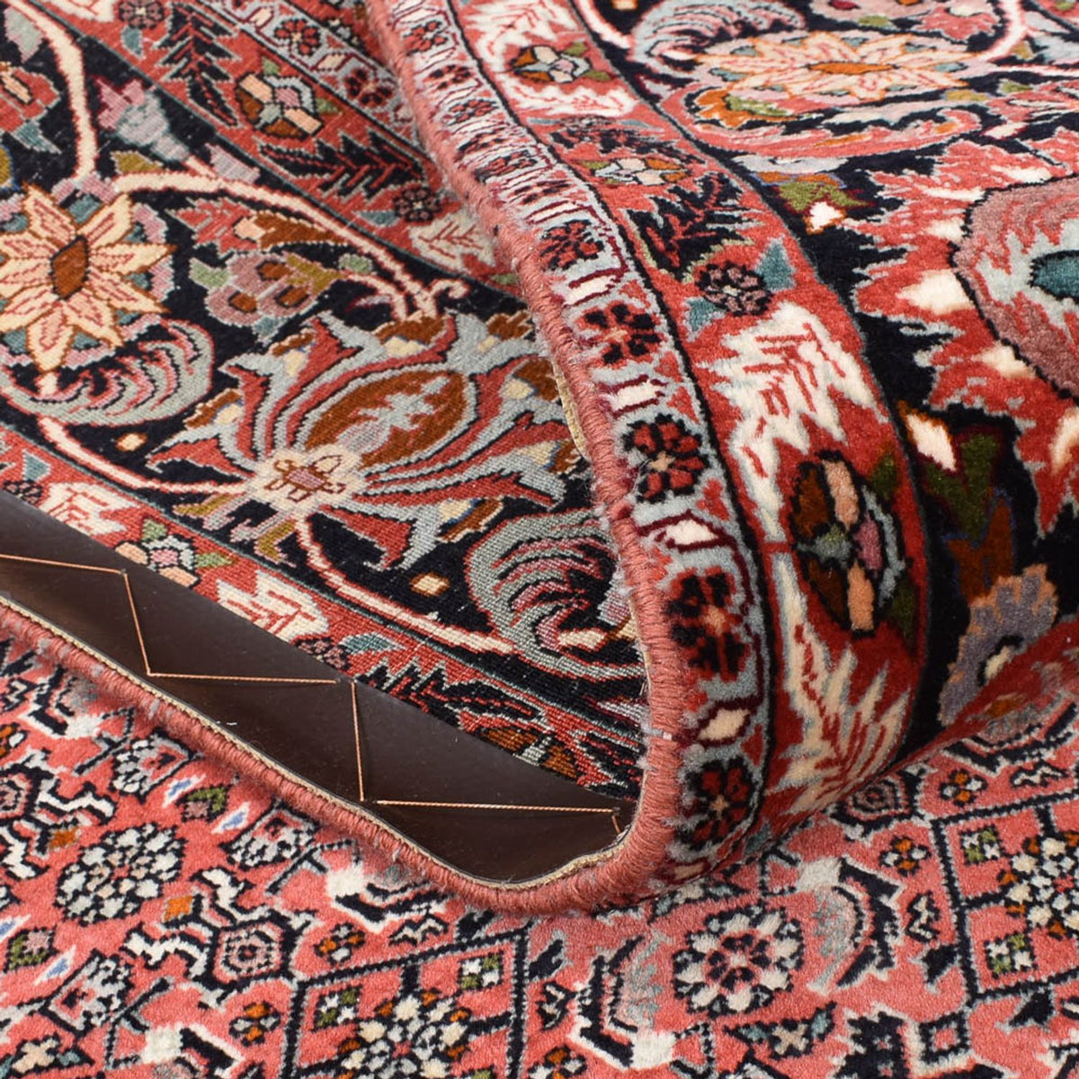 Tapis persan - Bidjar - 250 x 200 cm - rouge foncé