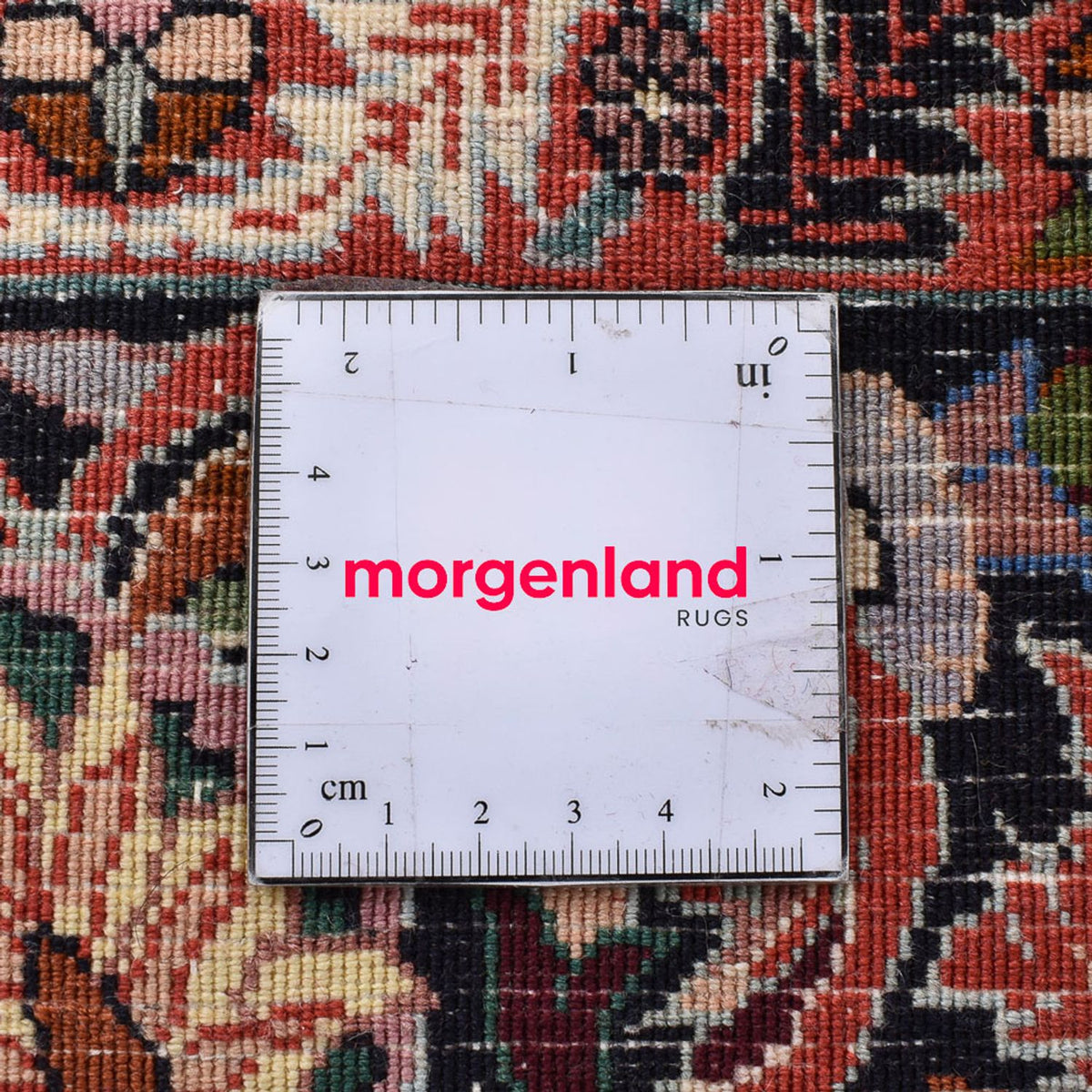 Tapis persan - Bidjar - 250 x 200 cm - rouge foncé