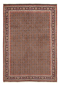 Tapis persan - Nomadic - 280 x 199 cm - rouge bordeaux