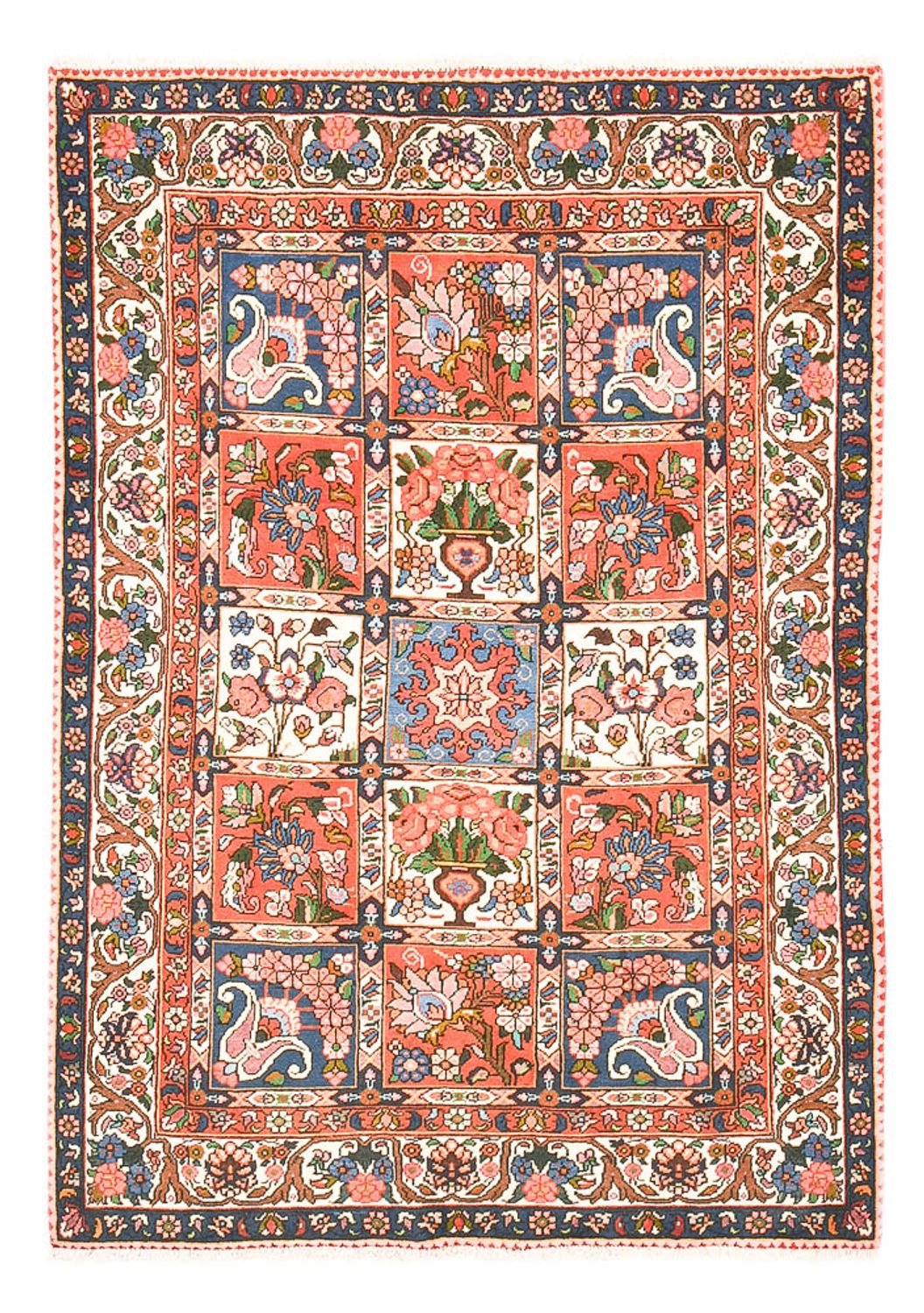 Tapis persan - Nomadic - 191 x 135 cm - multicolore