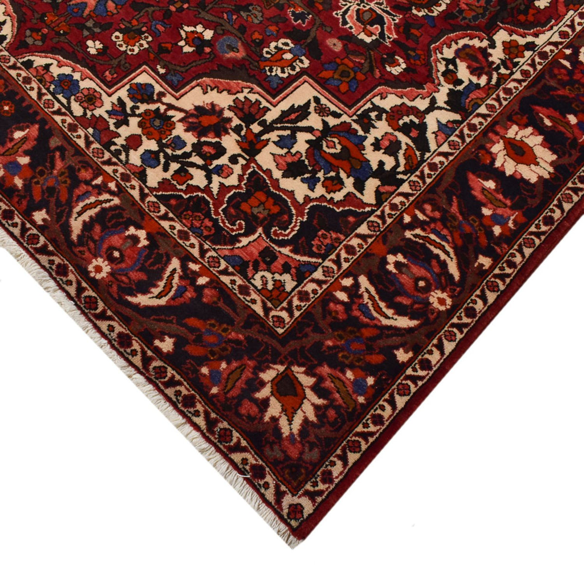 Tapis persan - Nomadic - 313 x 203 cm - rouge foncé