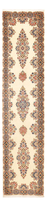 Tapis de couloir Tapis persan - Royal - 396 x 90 cm - beige