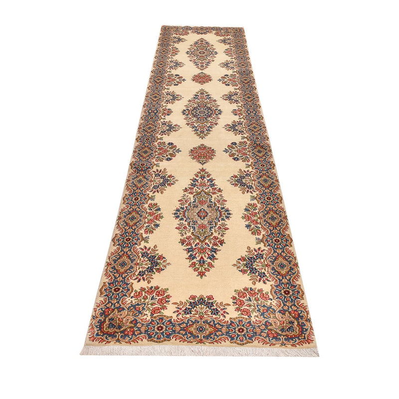 Tapis de couloir Tapis persan - Royal - 396 x 90 cm - beige