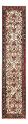 Tapis de couloir Tapis persan - Bidjar - 400 x 92 cm - beige