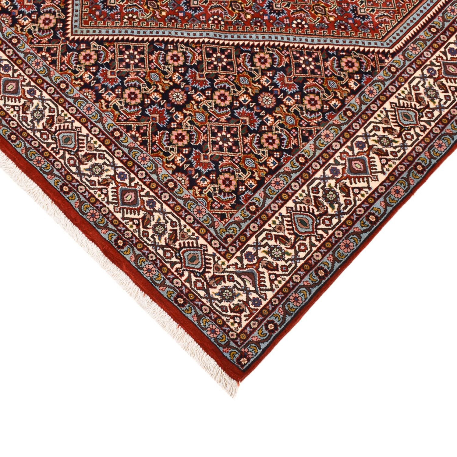 Tapis persan - Bidjar - 214 x 147 cm - rouille