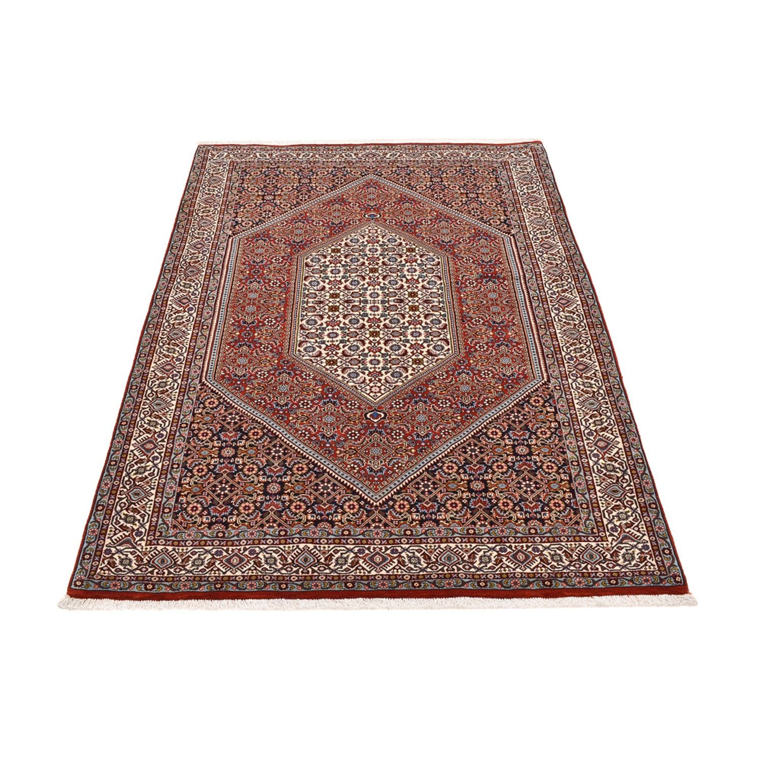 Tapis persan - Bidjar - 214 x 147 cm - rouille