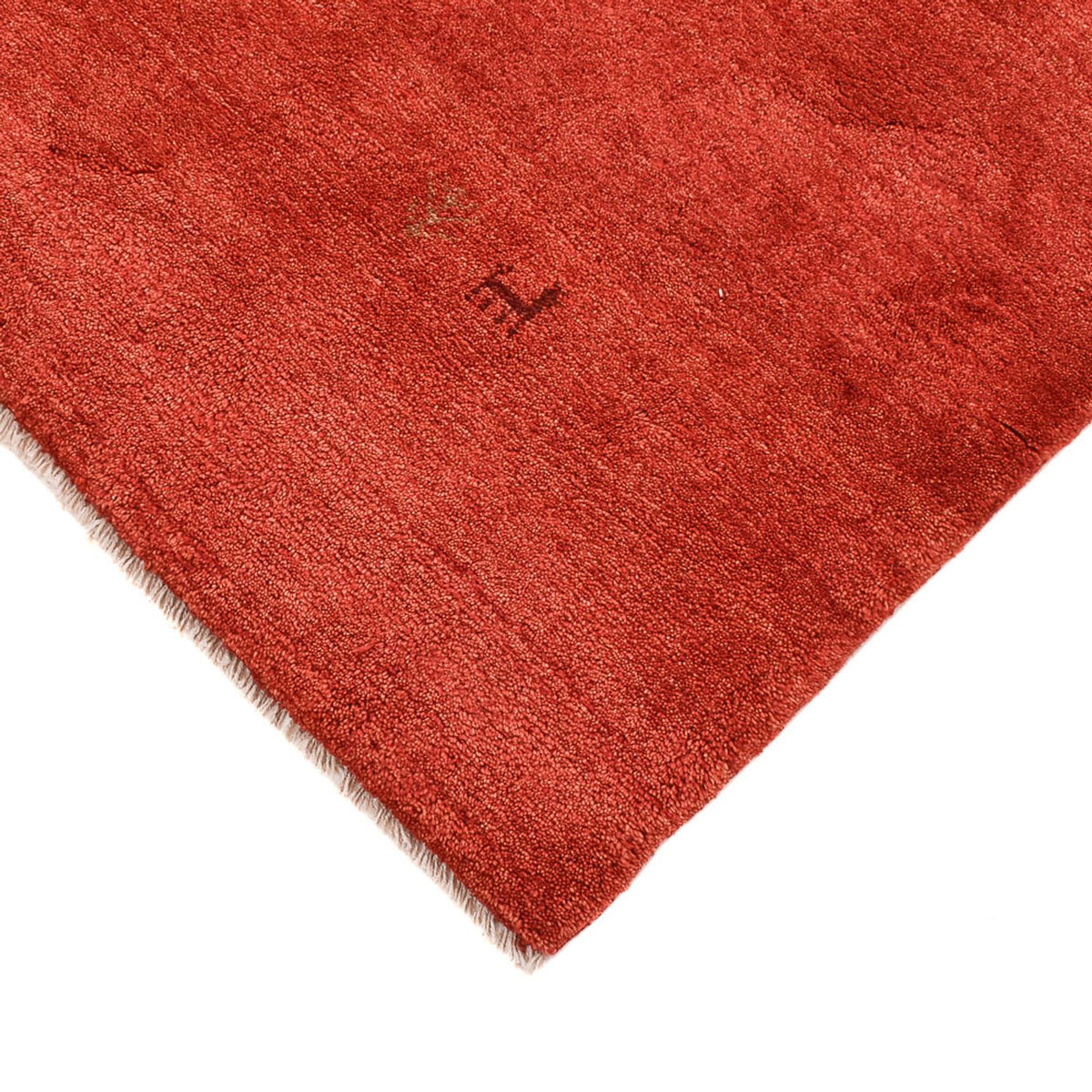 Tapis Gabbeh - Persan - 177 x 126 cm - rouge