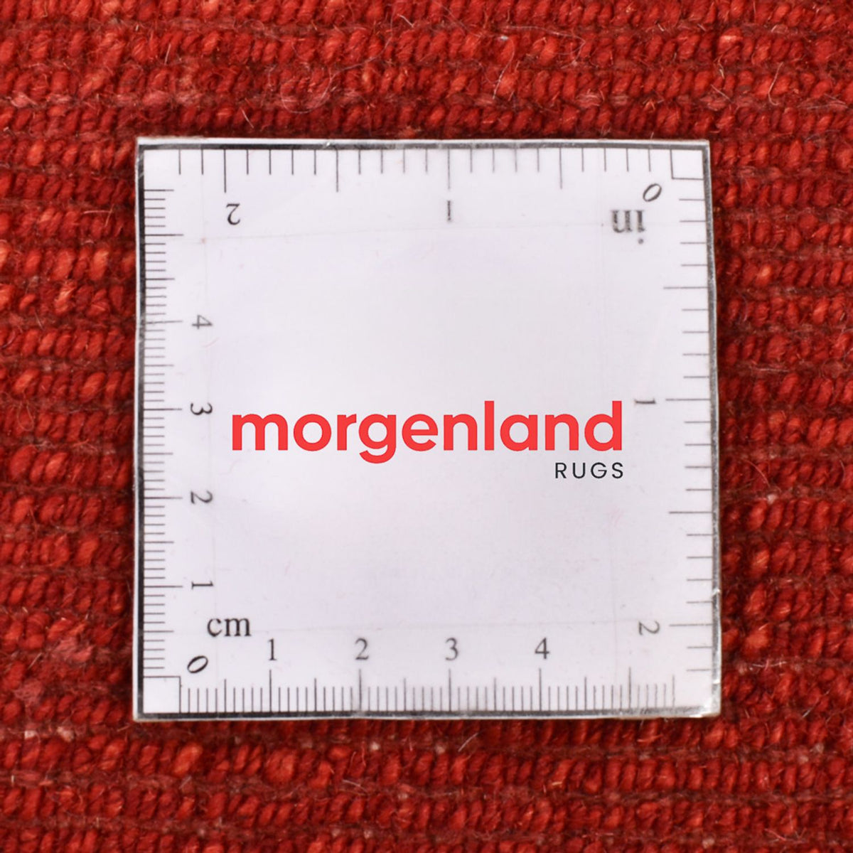 Tapis Gabbeh - Persan - 177 x 126 cm - rouge