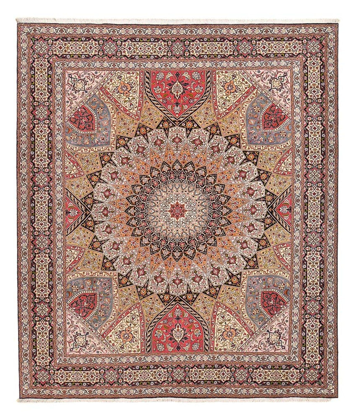 Tapis persan - Tabriz - Royal - 308 x 257 cm - multicolore