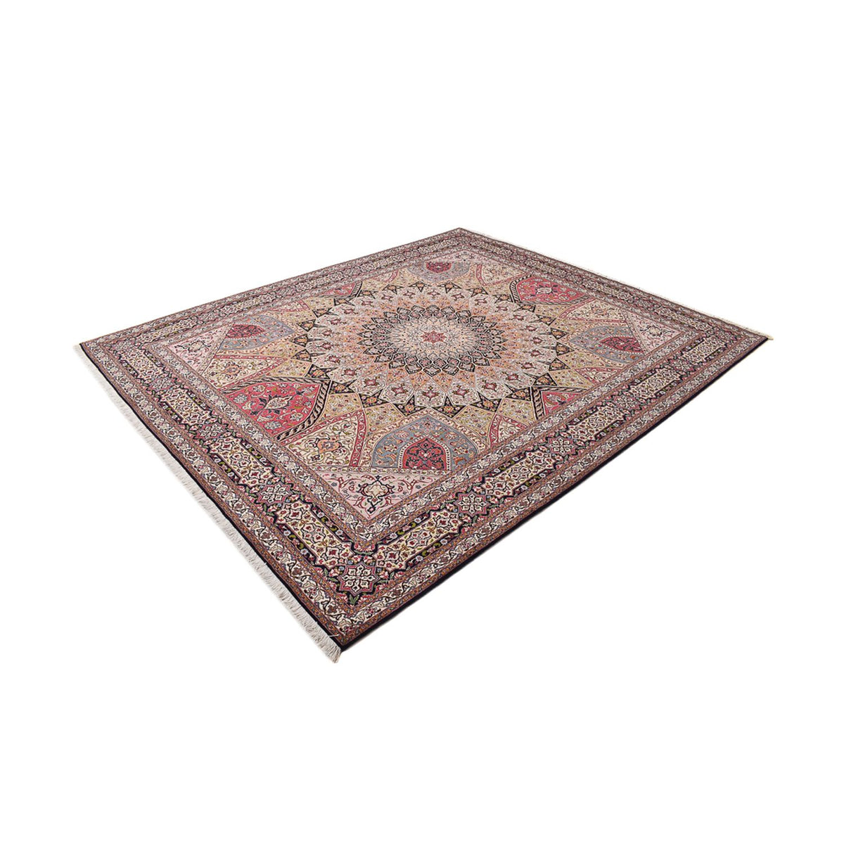 Tapis persan - Tabriz - Royal - 308 x 257 cm - multicolore