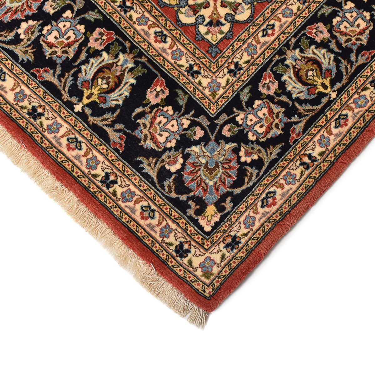 Tapis persan - Ghom - Royal - 220 x 141 cm - rouge