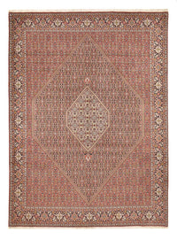 Tapis persan - Bidjar - 403 x 301 cm - rouge bordeaux